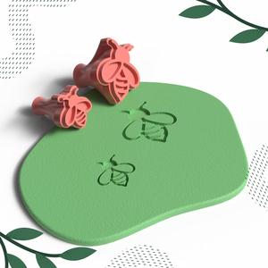 CLAY STAMP NO.32 | DIGITAL STL FILE | 2 SIZES