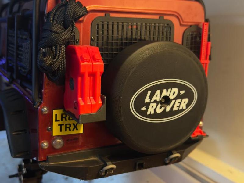 TRX-4 Fake spare tire replacement 