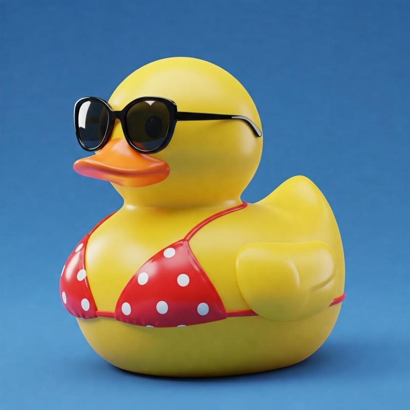 BEACH RUBBER DUCK