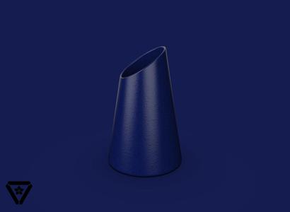 125. Cylinder Product Design Pottery Vase - V22 - Kiko