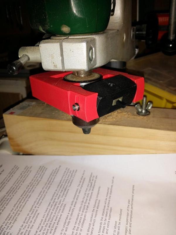 Drill press laser centre