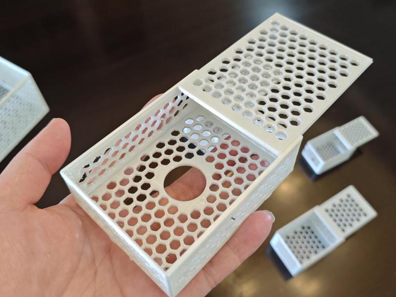 Sliding Lid Card Box 90x70x30 Storage Box Hollow Honeycomb Material Saving