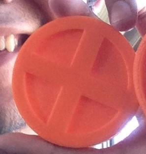 X-MEN belt buckle accessory