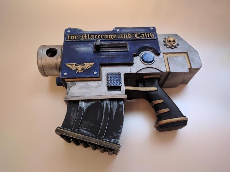 WH40K. Ultramarine Bolt Pistole