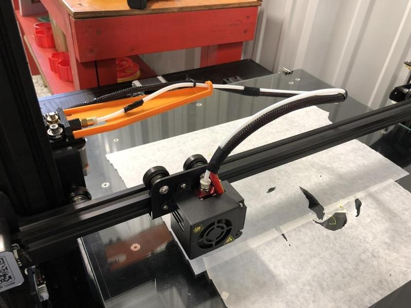 Creality CR-10 S4 / S5 Extruder tube holder