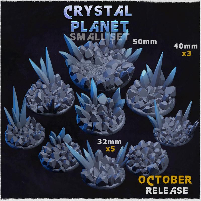 Crystal Planet - Bases & Toppers (Small Set)