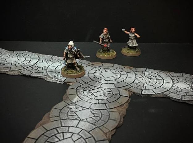 Delving Decor: Modular Roads (28mm/Heroic scale)