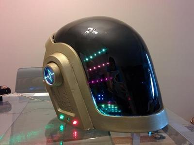Daft Punk Guy Manuel Helmet (wearable)