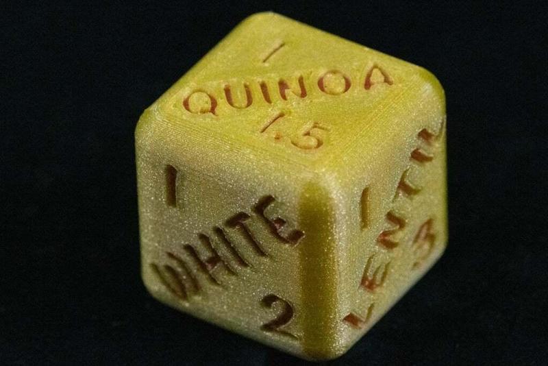 Grain to water ratio companion dice