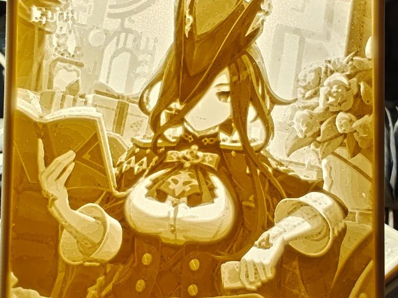 Klorinde - Genshin Impact - Lithophane Poster