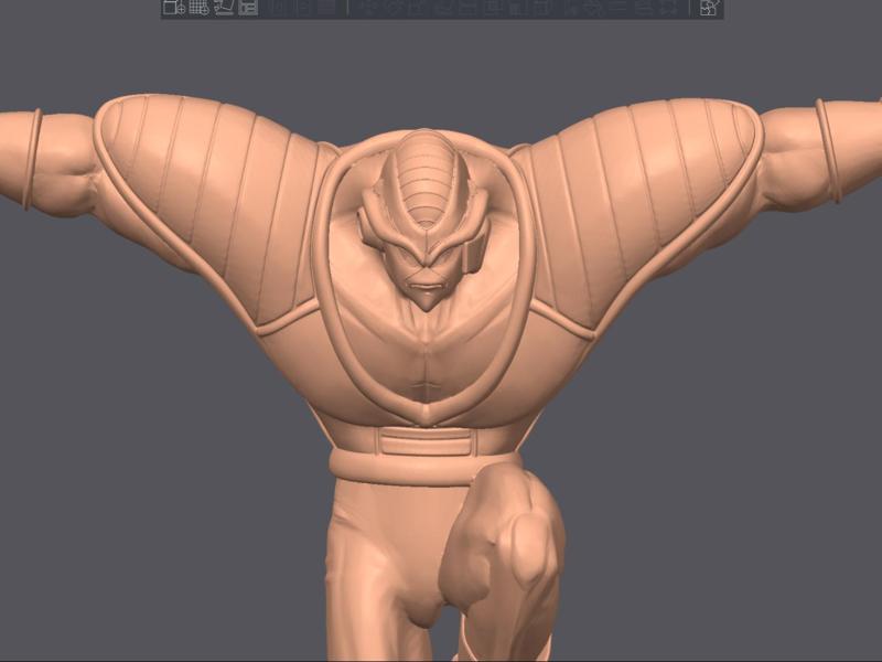 Burter Ginyu Force Dragon Ball 3D Model Set