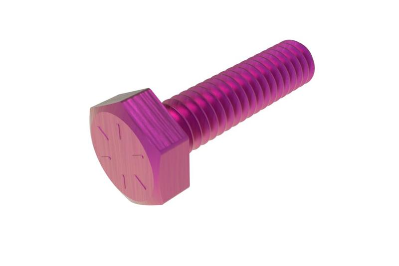 Hex Head Bolt 1/4-20 L=1 Inches