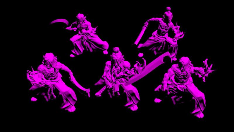 Evil Space Elf Rogues