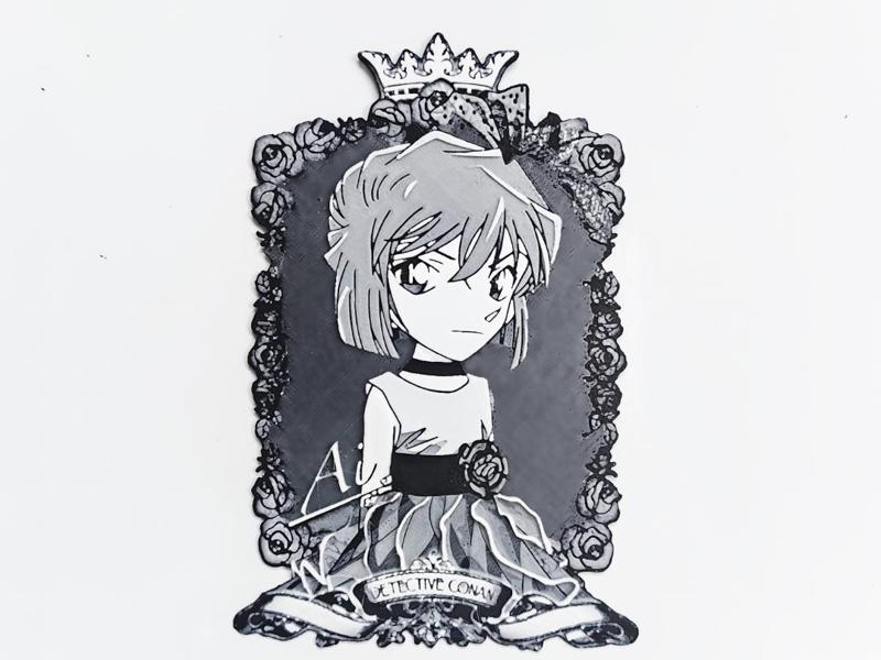 Detective Conan Refrigerator Magnet---Ai Haibara Princess