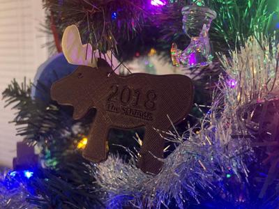 Moose Ornament