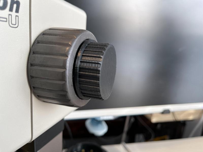 Nikon SMZ-U fine focus knobs