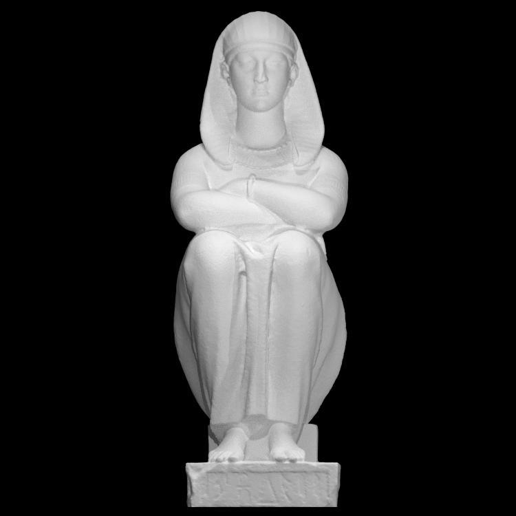 Statue of a priestess of isis