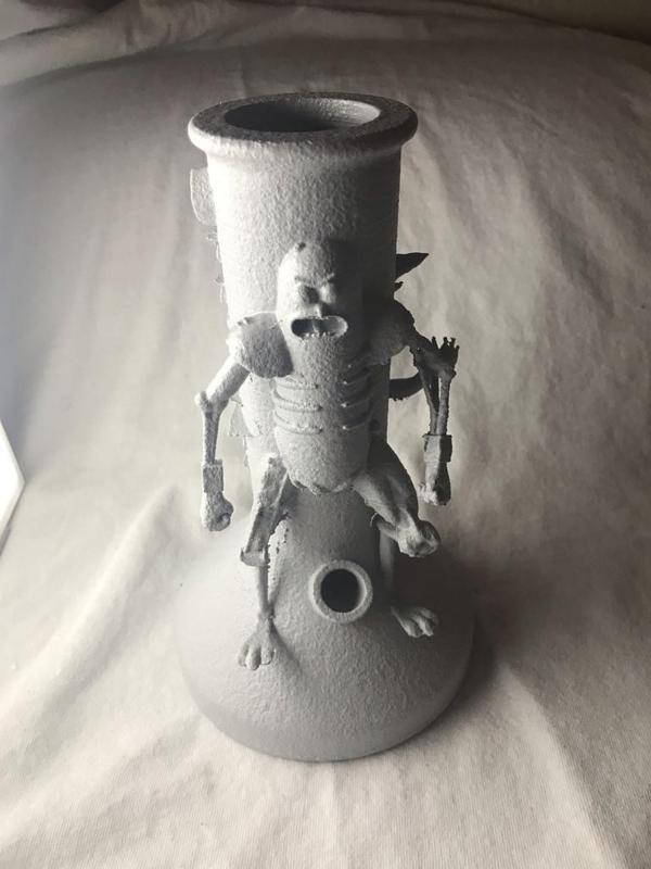 Pickle Rick and Squanchy Water pipe