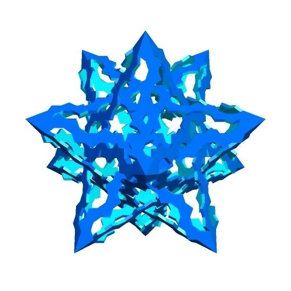 ESCHER STAR DODECAHEDRAL POLYKNOT 6
