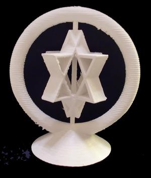 Spinning Jewish Stars