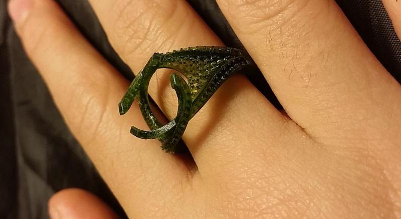 solitaire ring with diamond cluster