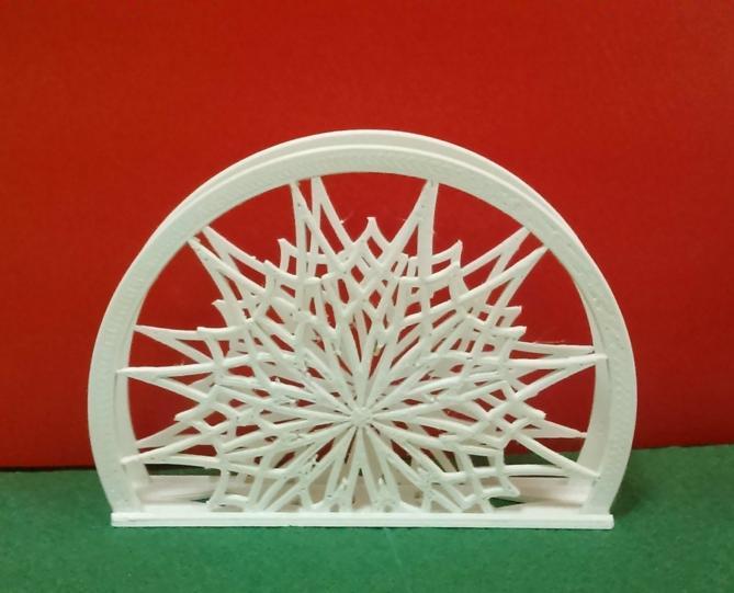 Stand for napkins "Snowflake"