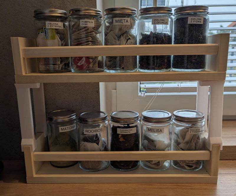 IKEA Bekvam Support for CITRONHAJ Jars