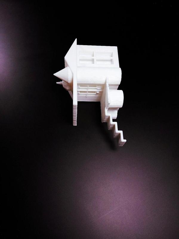 horror land haunted mansion with led light show