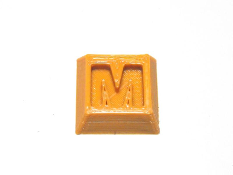 "M" key