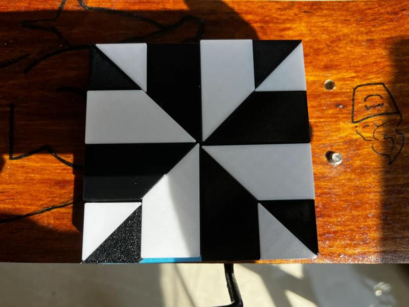 Black and white jigsaw puzzle    Brain teaser game  Board game