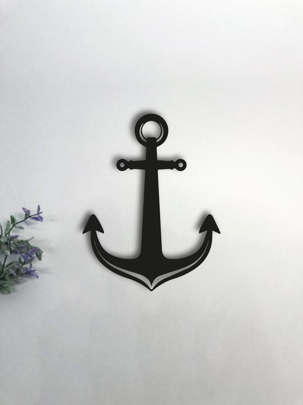 ANCHOR SHIP ANCHOR SEA SEA WALL ART 2D WALL DECORATION