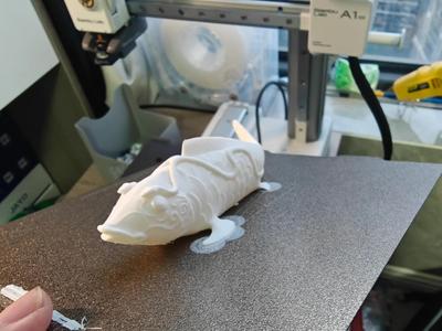 The secrets of Wang Zanghai, the serpentine bronze fish, help me see if it opens?