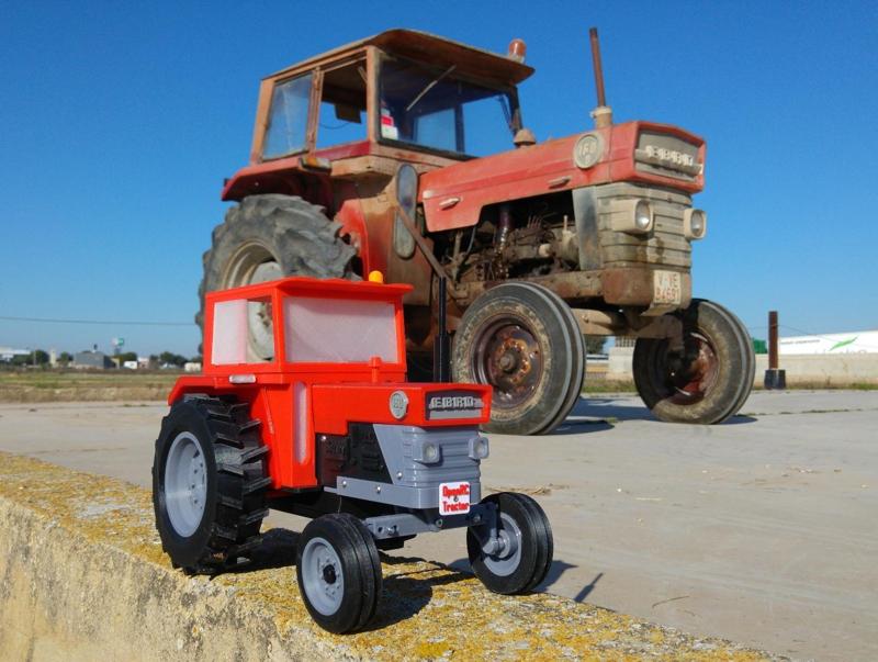 OpenRC Tractor cabin