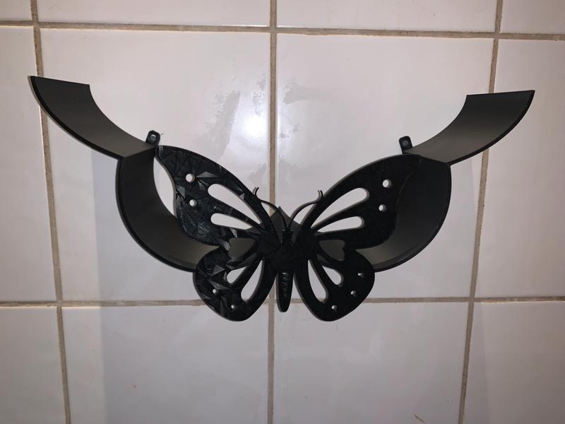Toilettenpapierhalter Schmetterling