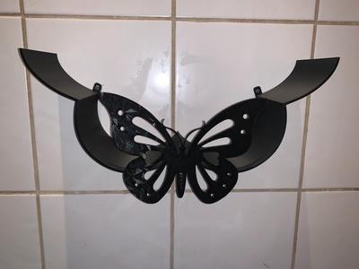 Toilettenpapierhalter Schmetterling
