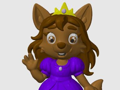 Princess Werewolf Figurine