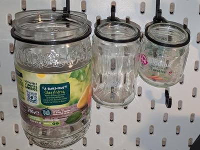 Skadis Support for Glass Jars
