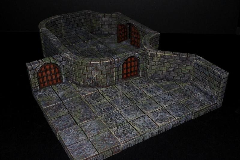 OpenForge 2.0 Cut Stone Curved (Square floor)