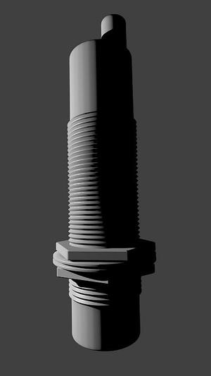 Model of TH3D EZABL 18mm sensor