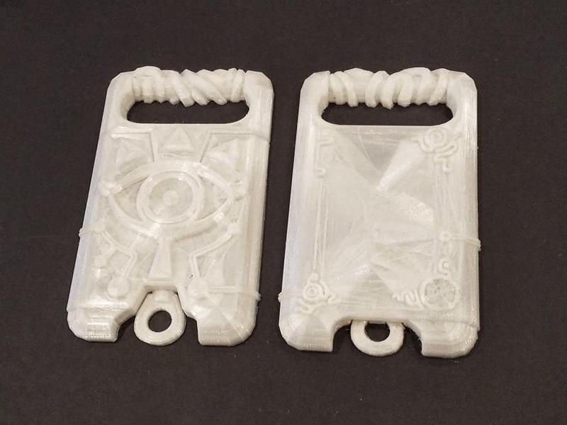 Sheikah Slate Hollowed and Halved