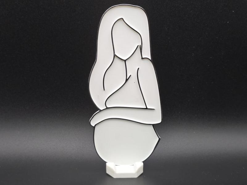 Pregnant Woman Decor Gift