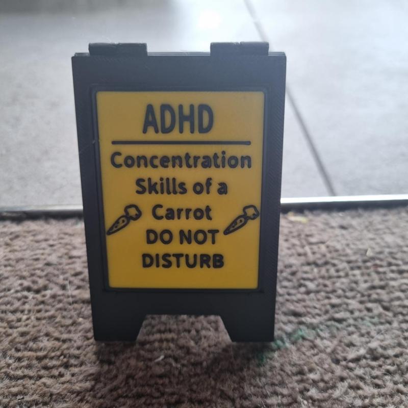 Attention Sign - ADHD