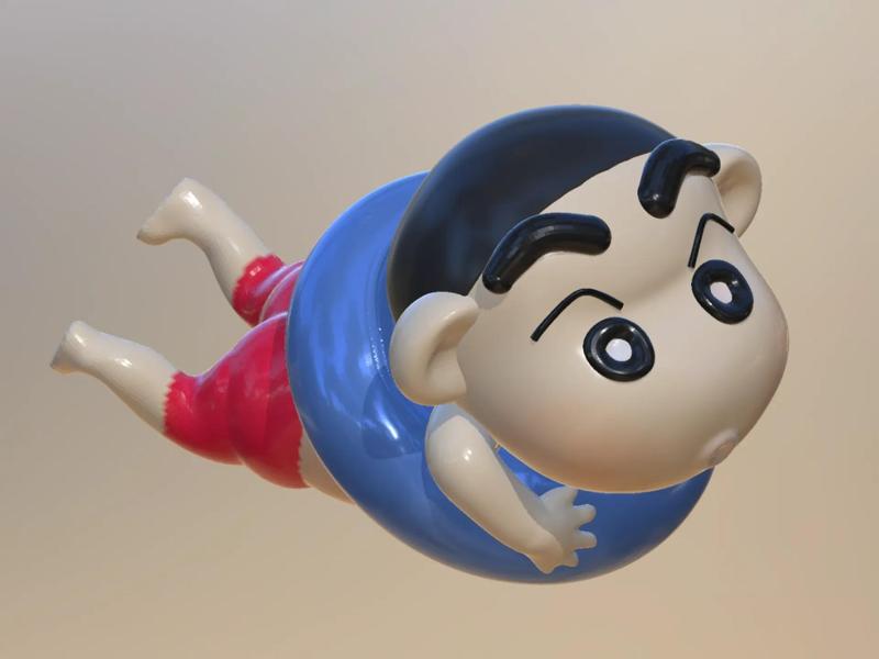 Crayon Shin-chan Swimming