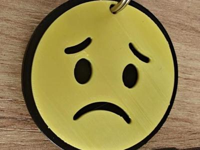 Sad Emote - Keychain