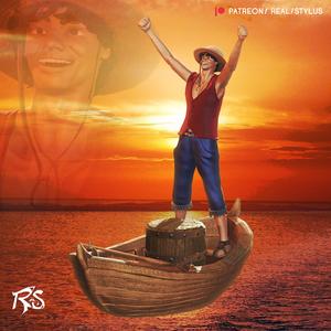 Luffy Live Action - 3D Print - One Piece Realistic