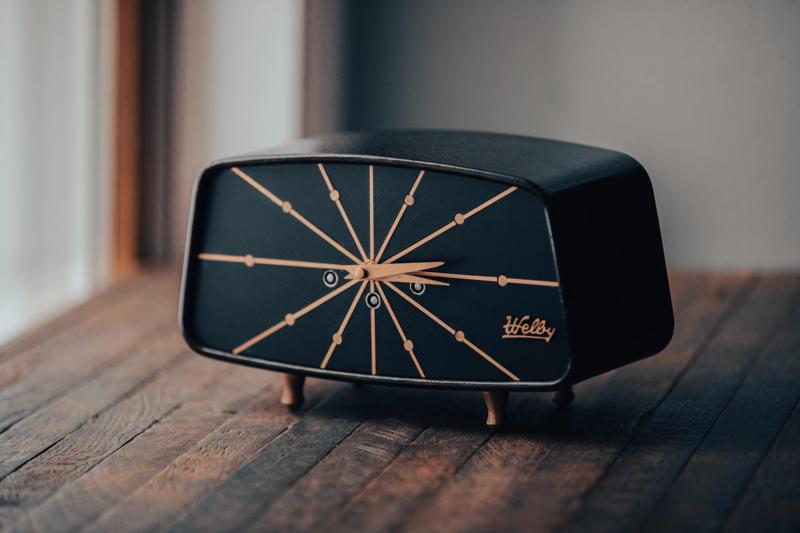 Mid-Century Welby Mantle Clock 