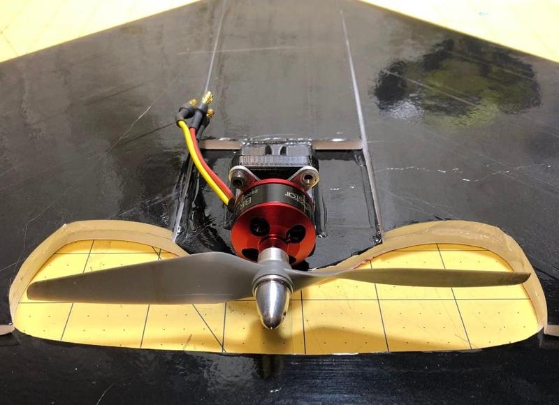 Flying Wing or RC Plane Brushless Motor Mount