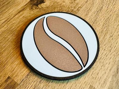 Coffee Bean Coaster