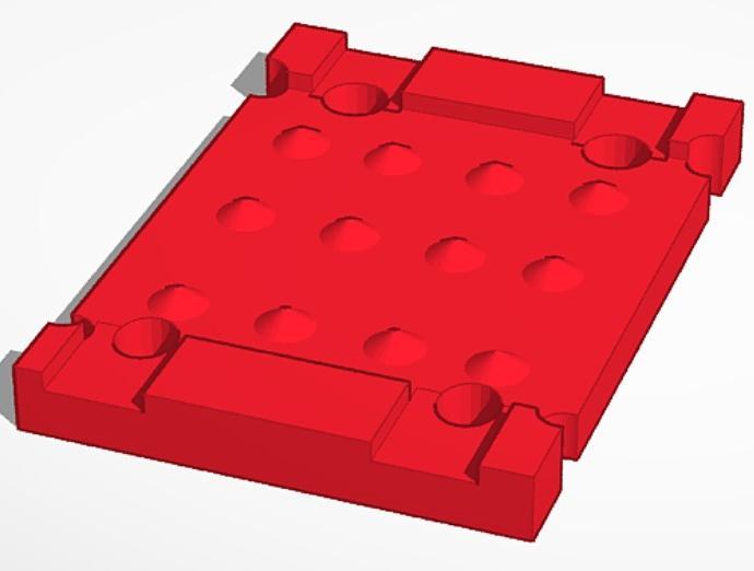 Scuba Harness Weight Plate