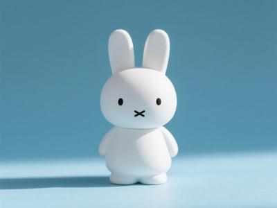 Standing Little Rabbit